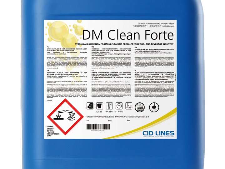 Dm Clean Forte: optimization of your CIP cleaning!