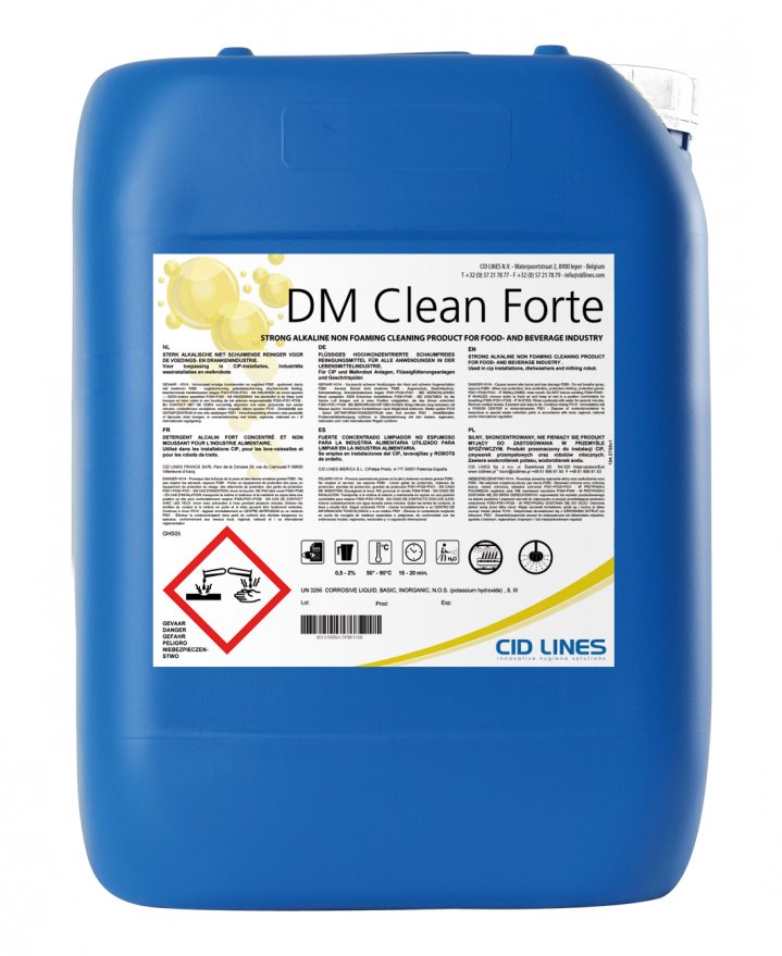 Dm Clean Forte: optimization of your CIP cleaning!